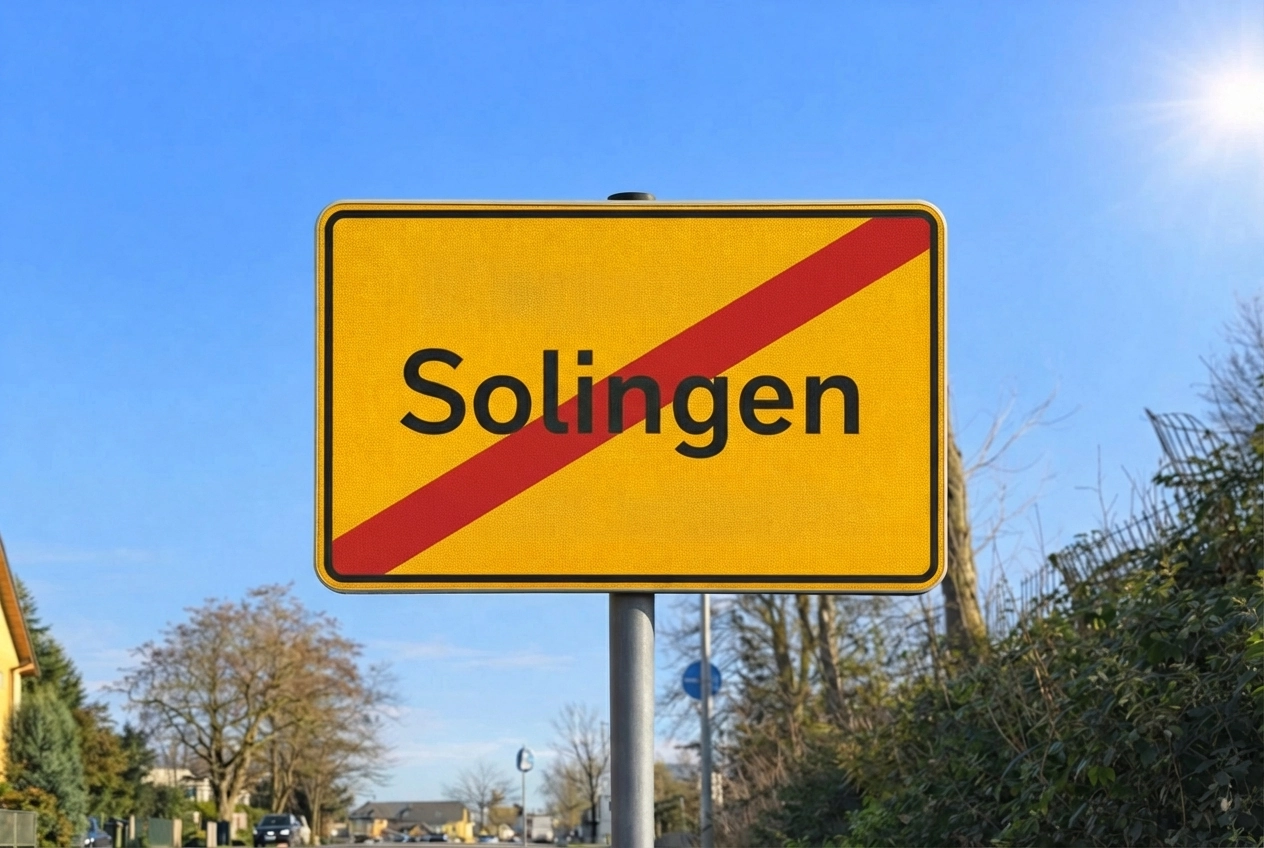 Solingen Ortsschild